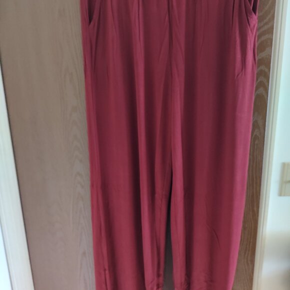 Viscose from Bamboo Cami Top Pajama Set Sleeveless Top Lounge Set - Picture 8 of 8